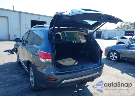 2013 Nissan Pathfinder Platinum from USA, damaged, VIN 5N1AR2MM0DC667167